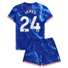 Officiële Voetbalshirt + Korte Broek Chelsea James 24 Thuis 2024-25 - Kids